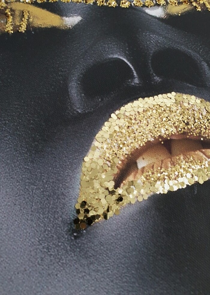 Kanvas Simli 3 adet 50×70 kabartmalı tablo - Görsel 5