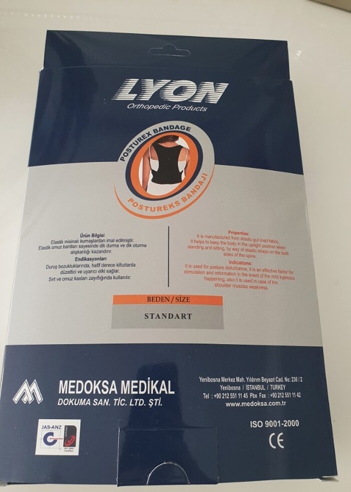 Lyon Ortopedik dik duruş korse - Görsel 3