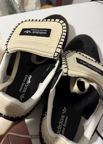 Adidas Siyah Kadın Spor Ayakkabı Velcro - Görsel 6