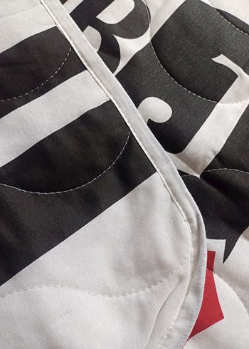 BJK Baskılı Çocuk yatak örtüsü pike - Görsel 3