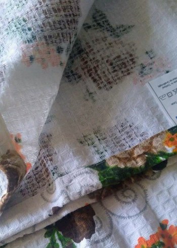 Kahverengi Çiçek Desenli Brielle Ç.K.Pike - Görsel 6