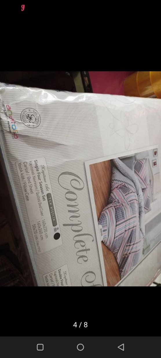 Anatolia Tek kişilik Dört mevsim Pike takımı - Görsel 4