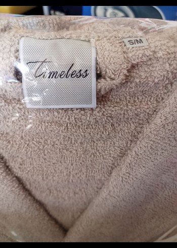 Karaca Timeles Bej Bohem Tarzı Bornoz - Görsel 4