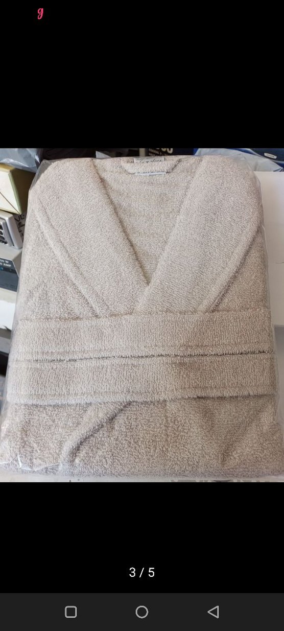 Karaca Timeles Bej Bohem Tarzı Bornoz - Görsel 3