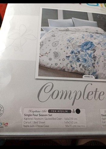 Anatolia Tek Kişilik 4mevsim Kapitoneli Pike takımı - Görsel 3