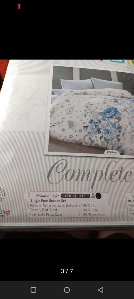 Anatolia Tek Kişilik 4mevsim Kapitoneli Pike takımı - Görsel 3