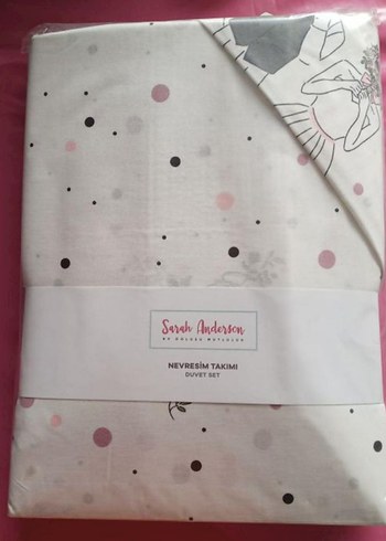 Karaca Home Baskılı Beyaz Gri Nevresim Takımı - Görsel 6