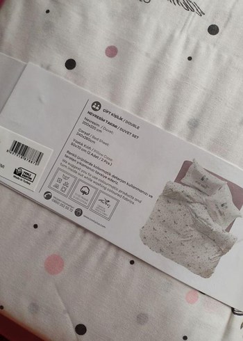 Karaca Home Baskılı Beyaz Gri Nevresim Takımı - Görsel 4