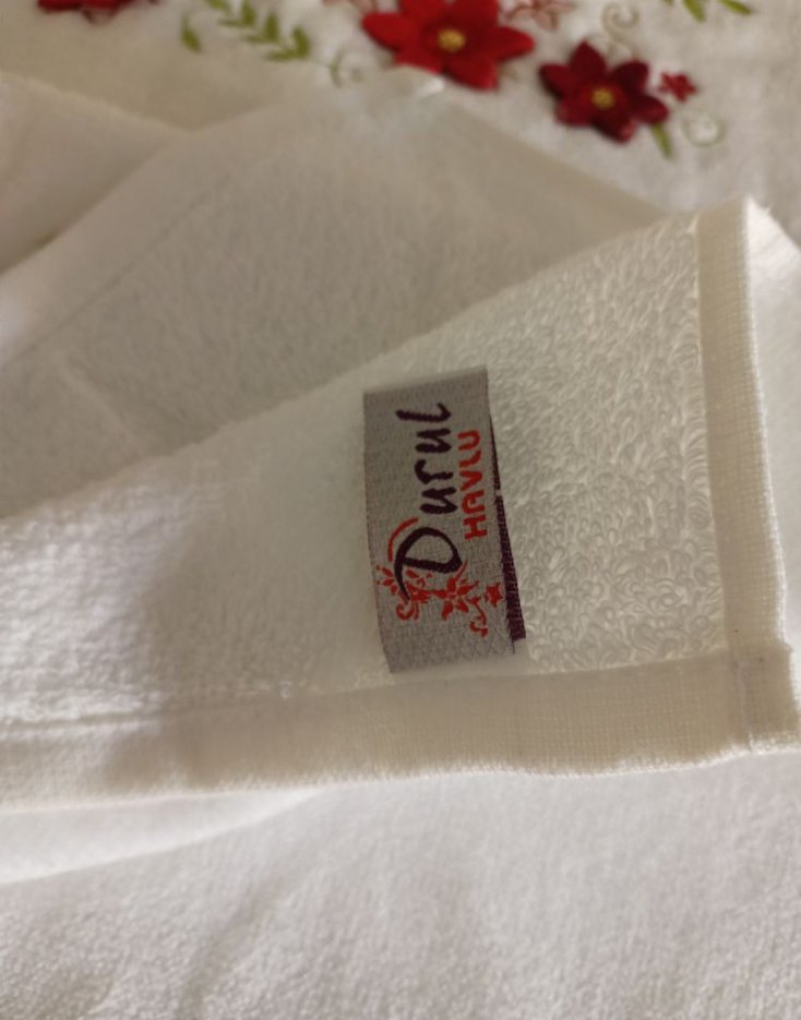 Nakışlı Bohem Çok Renkli Havlu Seti - Görsel 3