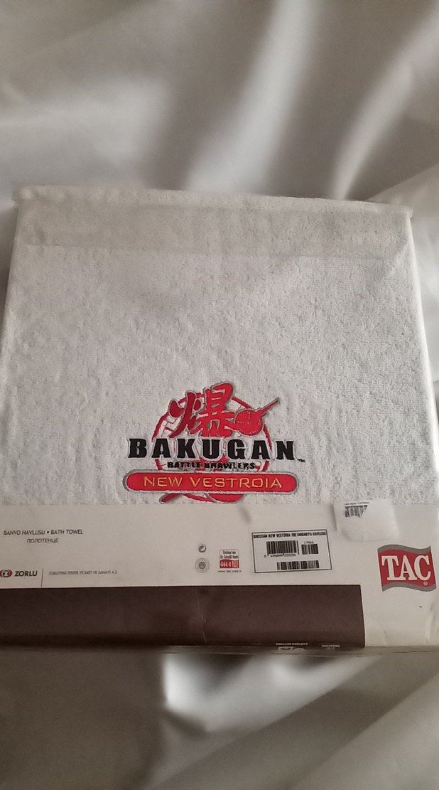 Bakugan Battle Brawlers Çizgi RomanBanyo havlusu - Görsel 3
