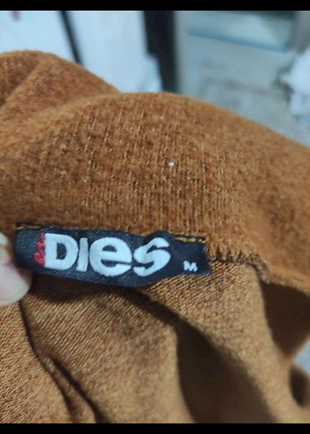 Bohem Tarzj kahverengi Triko Boğazlı Kazak - Görsel 4