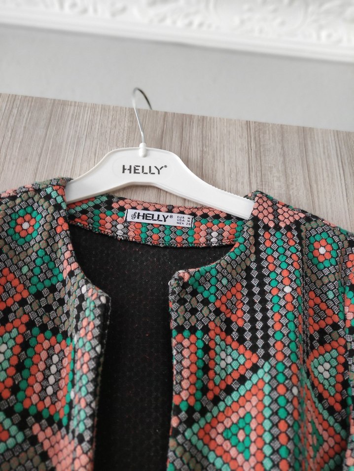 uzun hırka tarzında trençkot - Görsel 2