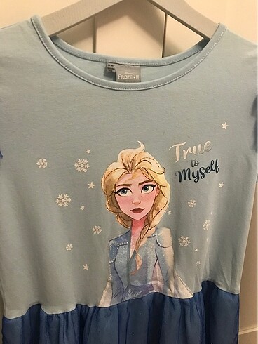 Frozen Elsalı Kız çocuk elbisesi