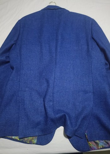 Erkek Koyu Mavi Düğmeli Ceket - Görsel 2