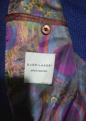 Erkek Koyu Mavi Düğmeli Ceket - Görsel 6