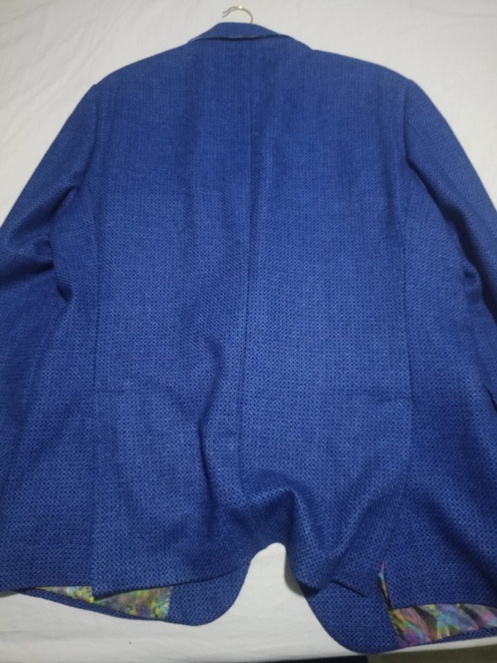 Erkek Koyu Mavi Düğmeli Ceket - Görsel 2