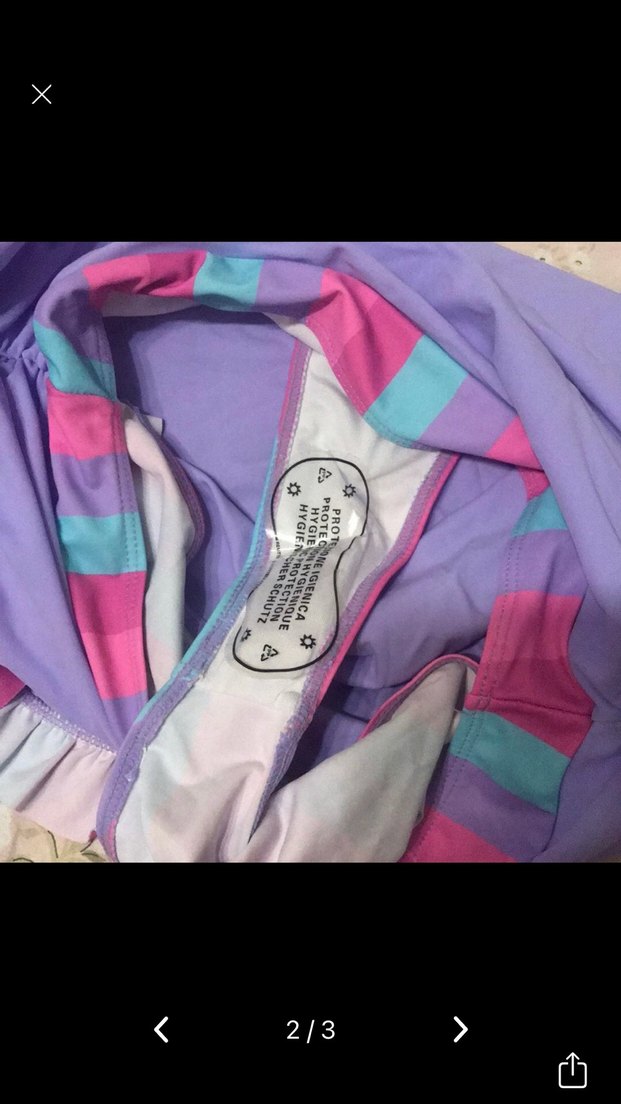 Pastel Renkli Bağlamalı Kadın Mayo - Görsel 2