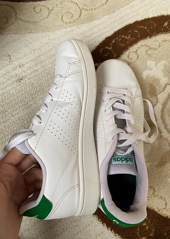 Adidas Beyaz Adidas Bağcıklı Kadın Spor Ayakkabı