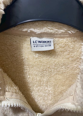 Kız Çocuk Bej Peluş Sweatshirt - Görsel 2