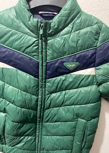 Erkek Çocuk Yeşil Fermuarlı Mont - Görsel 2