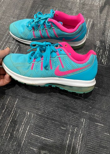 Turkuaz Bağcıklı Kadın Spor Ayakkabısı - Görsel 2