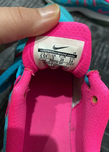 Turkuaz Bağcıklı Kadın Spor Ayakkabısı - Görsel 4