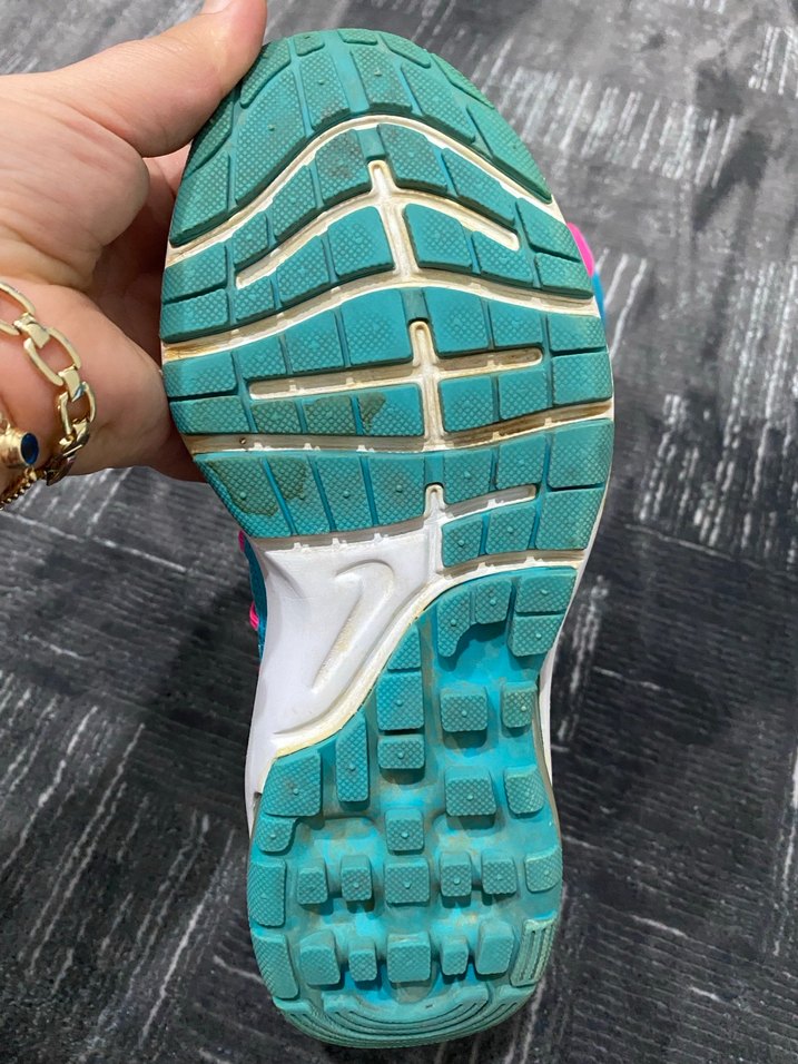 Turkuaz Bağcıklı Kadın Spor Ayakkabısı - Görsel 3