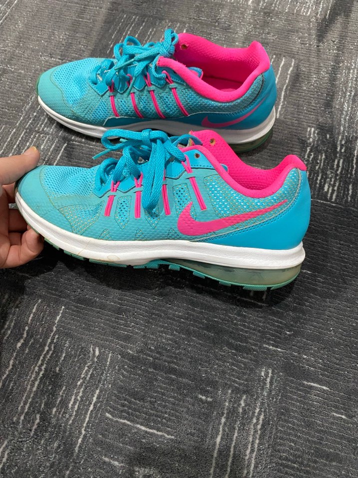 Turkuaz Bağcıklı Kadın Spor Ayakkabısı - Görsel 2