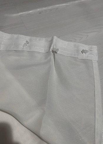 Düz tül perde - Görsel 2