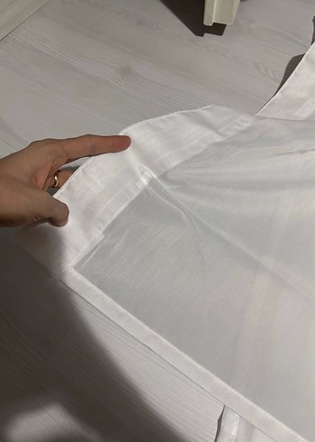 Düz tül perde - Görsel 3