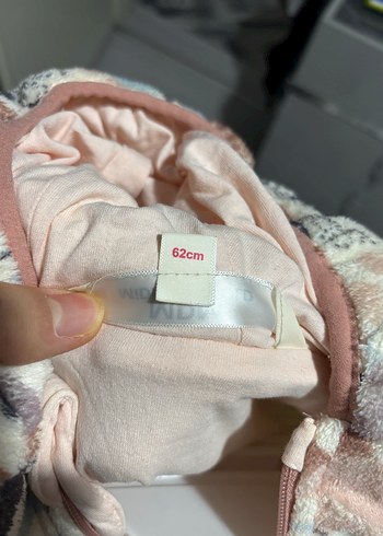 Kürklü Bağlamalı Desenli Bebek Tulumu - Görsel 4