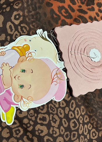 Pembe Hoş Geldin Bebeğim Parti Süsü - Görsel 8