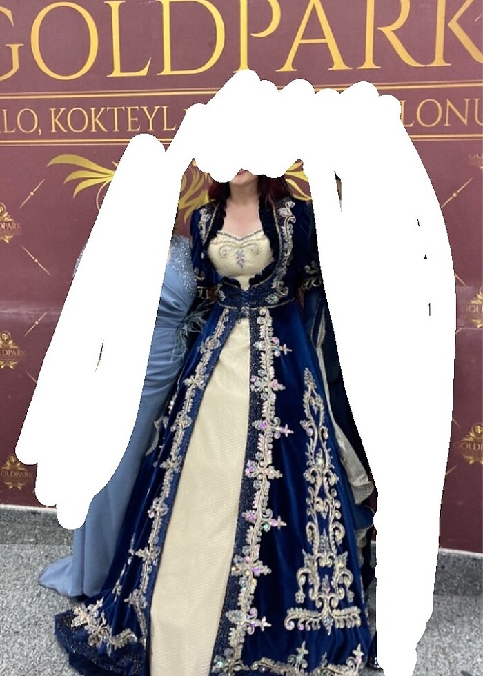 ACİL Sıfır taşlı lacivert bindallı - Görsel 2