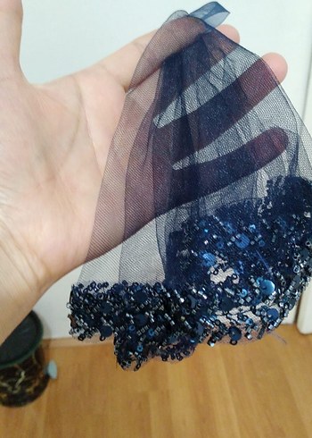 Nişan elbisesi tacı ve küpesiyle birlikte - Görsel 11