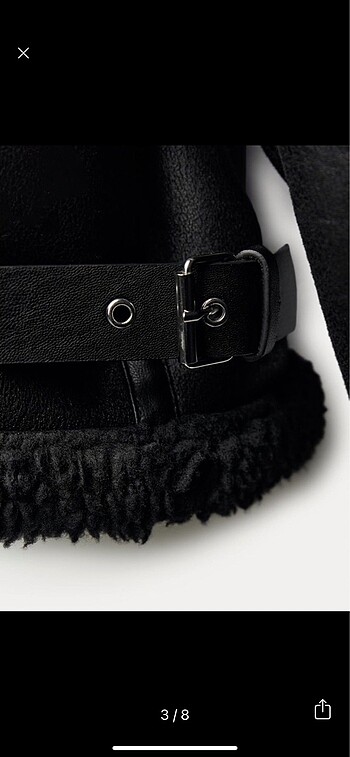 l Beden Zara biker ceket