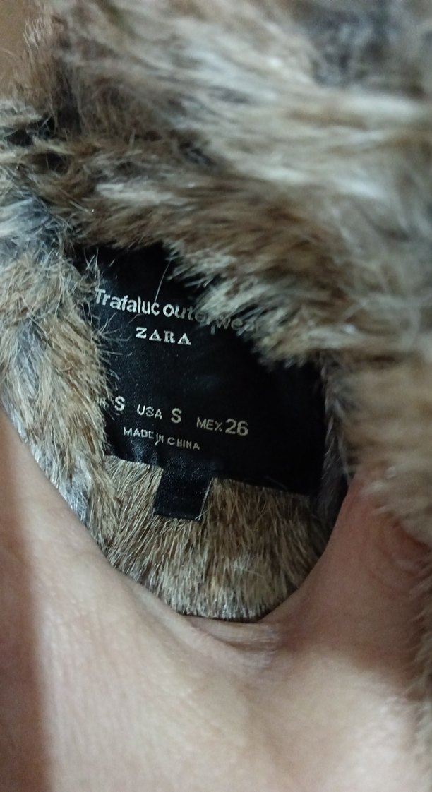 Zara kalın mont - Görsel 4