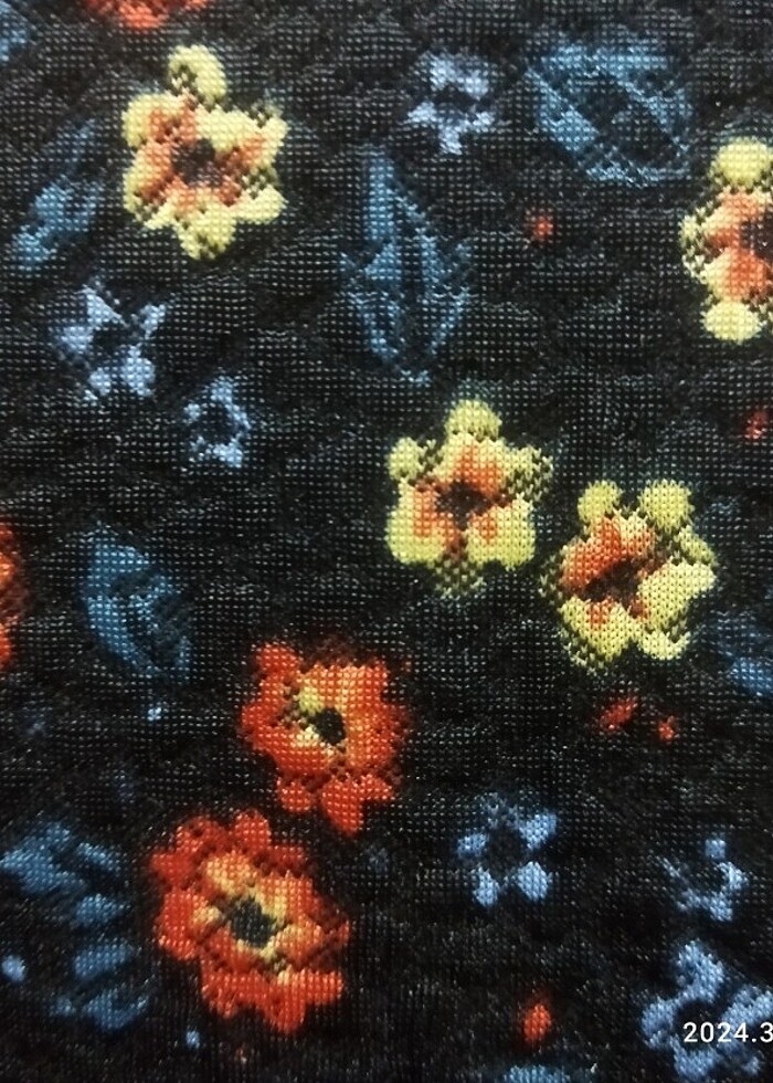 Mudo çiçek desenli elbise  - Görsel 3