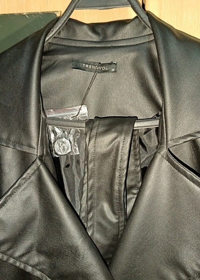 Trendyol deri mont - Görsel 3