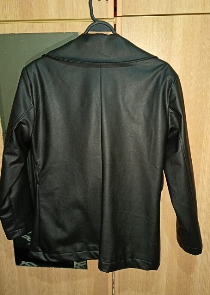 Trendyol deri mont - Görsel 4