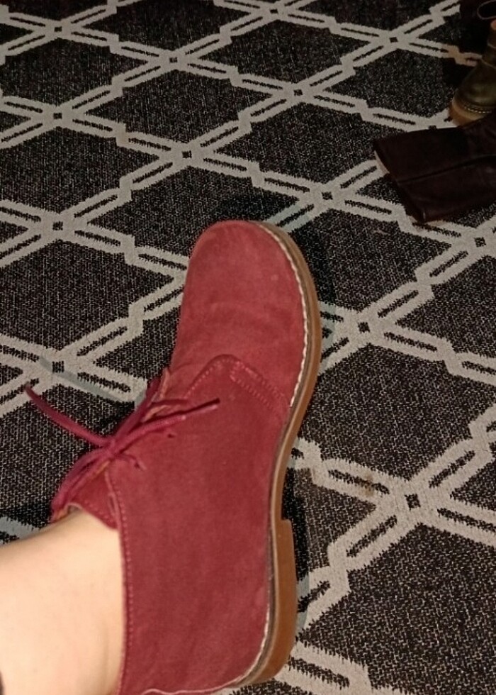 Hakiki deri (nubuk) bot - Görsel 4