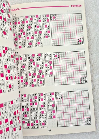Fenomen Karışık Bulmaca Kitabı 205 Bulmaca - Görsel 10