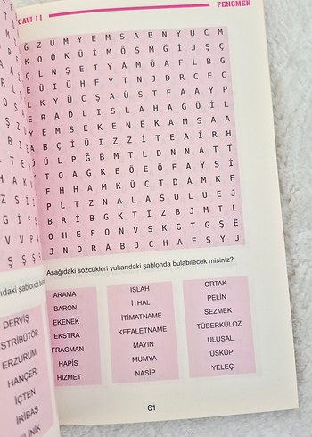 Fenomen Karışık Bulmaca Kitabı 205 Bulmaca - Görsel 9
