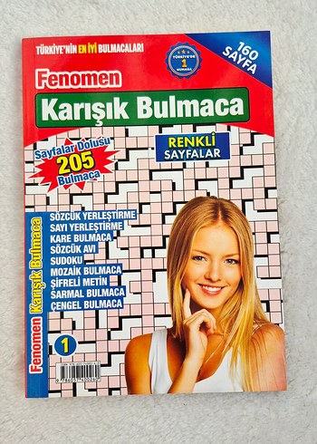 Fenomen Karışık Bulmaca Kitabı 205 Bulmaca - Görsel 11