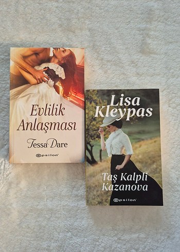 Evlilik Anlaşması ve Taş Kalpli Kazanova Romanları