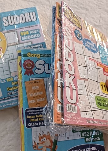  Sudoku bulmaca dergisi 