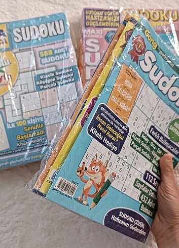  Beden Sudoku bulmaca dergisi 