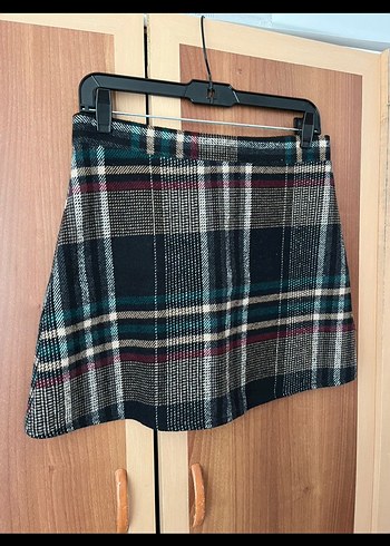 Ekoseli kışlık etek - Görsel 2