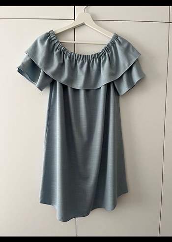 Bohem Fırfırlı Elbise - Görsel 2