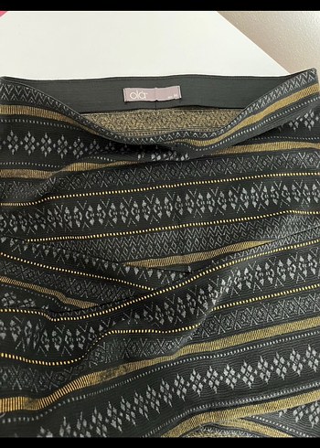 Kışlık önü çapraz detaylı etek - Görsel 2