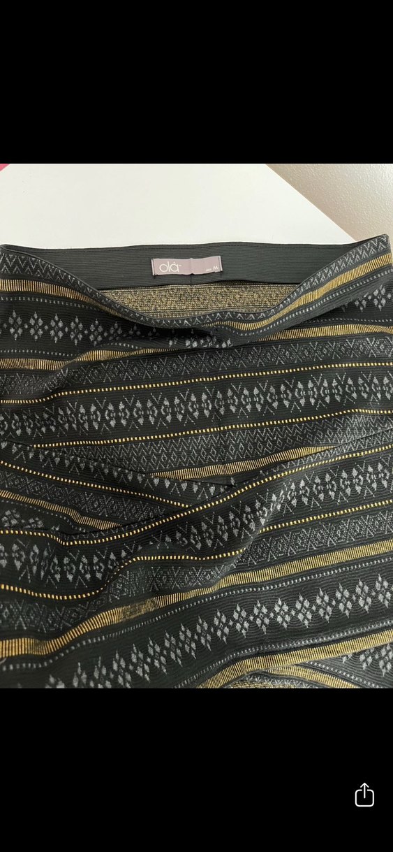 Kışlık önü çapraz detaylı etek - Görsel 2